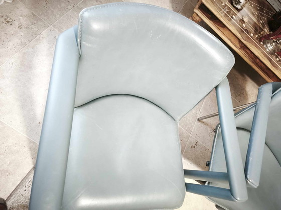 Image 1 of 4 Fauteuils Leolux "Cachucha" - Design postmoderne par Hugo de Ruiter (1990)