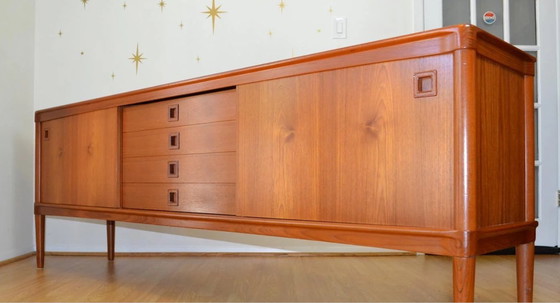 Image 1 of H.W. Klein for Bramin Mobler Teak Credenza/Sideboard 1960s