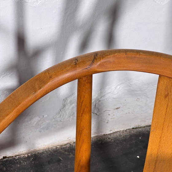 Set van 2 Carl-Ewert Ekström stoelen, paarse lederen bekleding, jaren 70 – Fauteuils, Leather (photo 5 of 11)