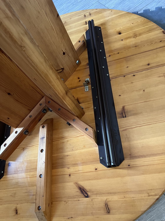 Image 1 of Vintage 70s Danish table CJ Rosengaarden 120 x 220