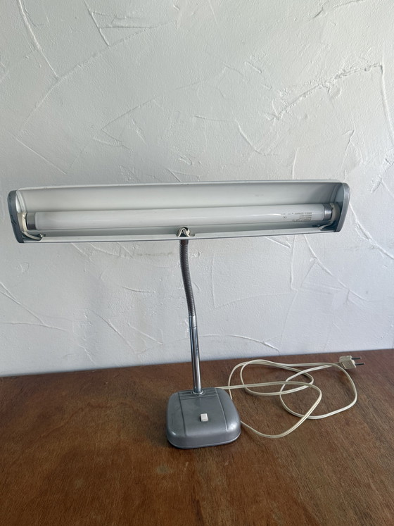 Image 1 of Lampe de bureau style spatial - Aluminium