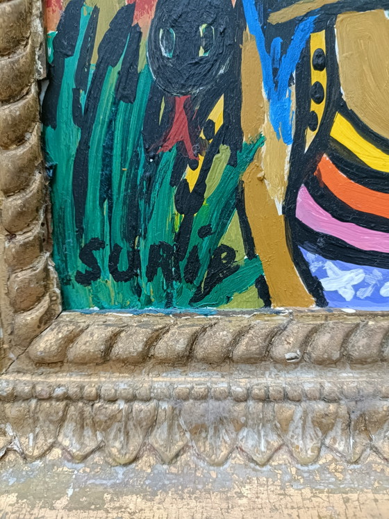 Image 1 of Painting on wood