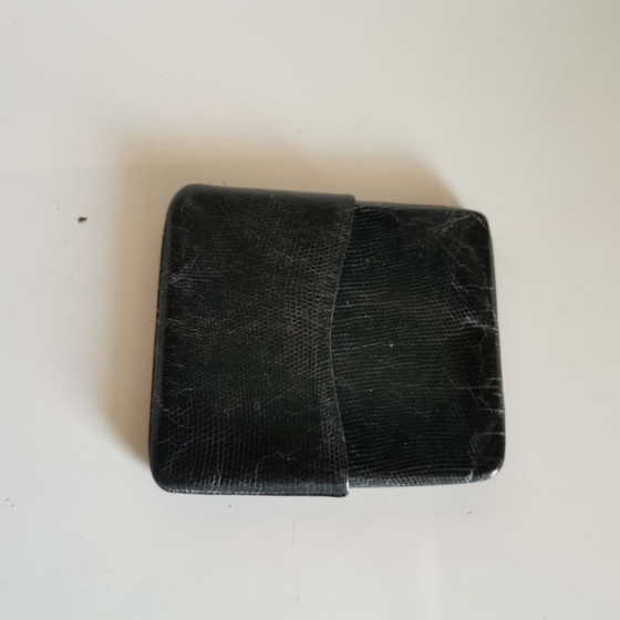 Image 1 of PORTATABACCO / PORTASIGARETTE IN PELLE DI SERPENTE