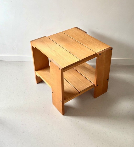 Crate Table / Gerrit Rietveld for Cassina 1970s