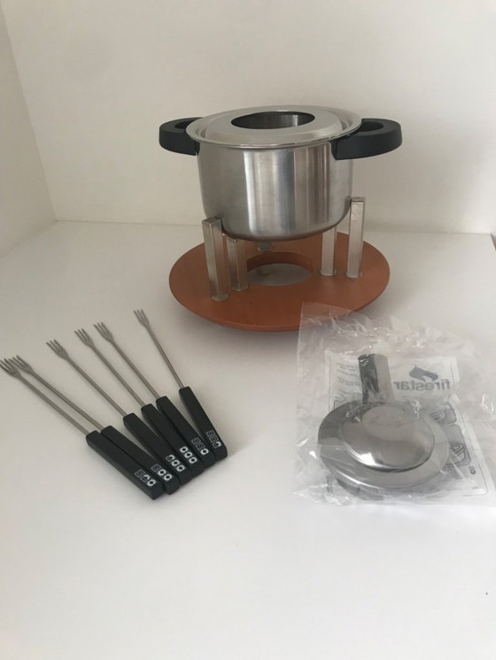 Image 1 of Padella per fonduta Spring - Set per fonduta Domo Svizzera - Nuovo