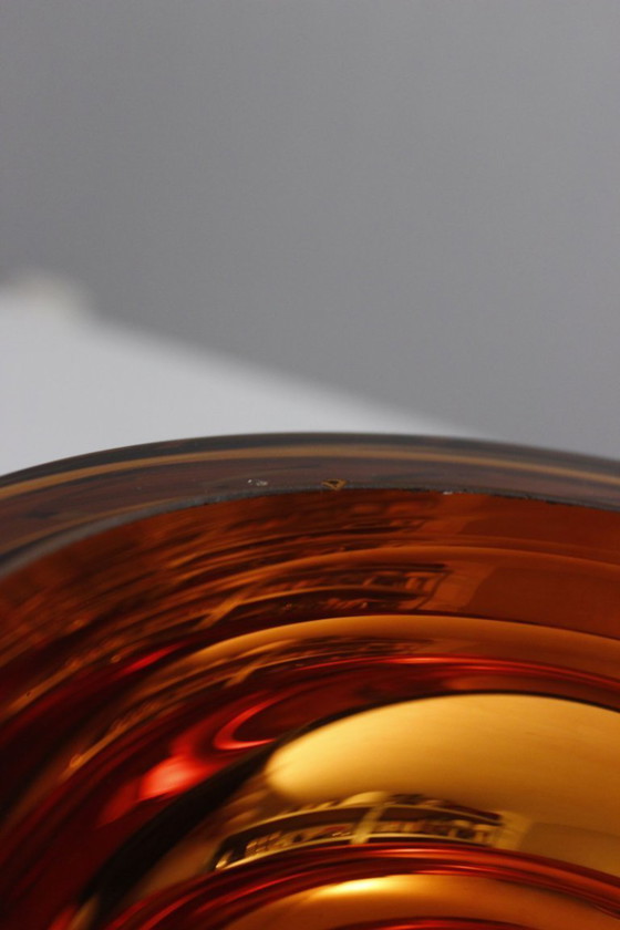 Image 1 of Cuenco escultura Monica Backström & Kosta Boda "Tonga" Suecia 1998