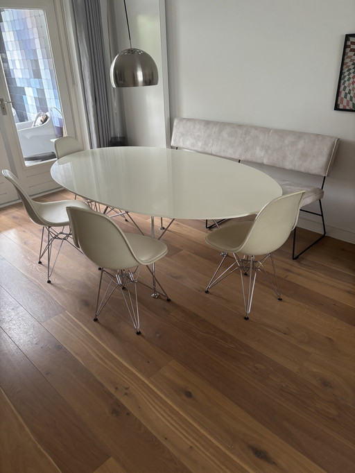 Kartell Glossy Oval Table