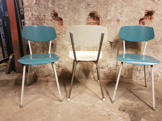 Image 1 of 3 sedie da cucina Auping anni '50