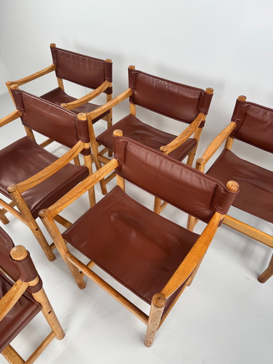 Image 1 of Set di 6 sedie Ditte & Adrian Heath per FDB Møbler – Design danese degli anni '60