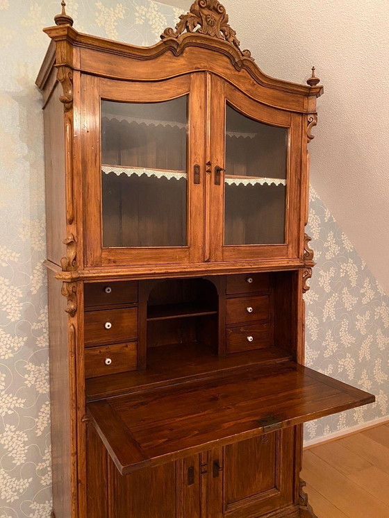 Image 1 of Prachtige antieke genen secretaire 