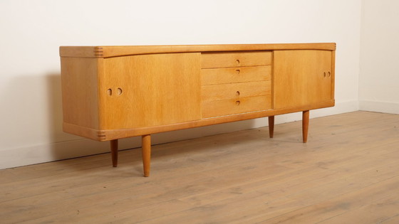 Image 1 of Vintage sideboard | Oak | Bramin | H.W. Klein | 225 cm