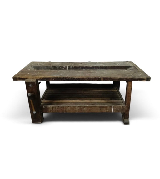 DeBeuk workbench vintage industrial