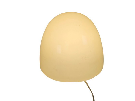 Image 1 of Dutch design - Philips Holland - Brune glas - XL plafonniere - 50's