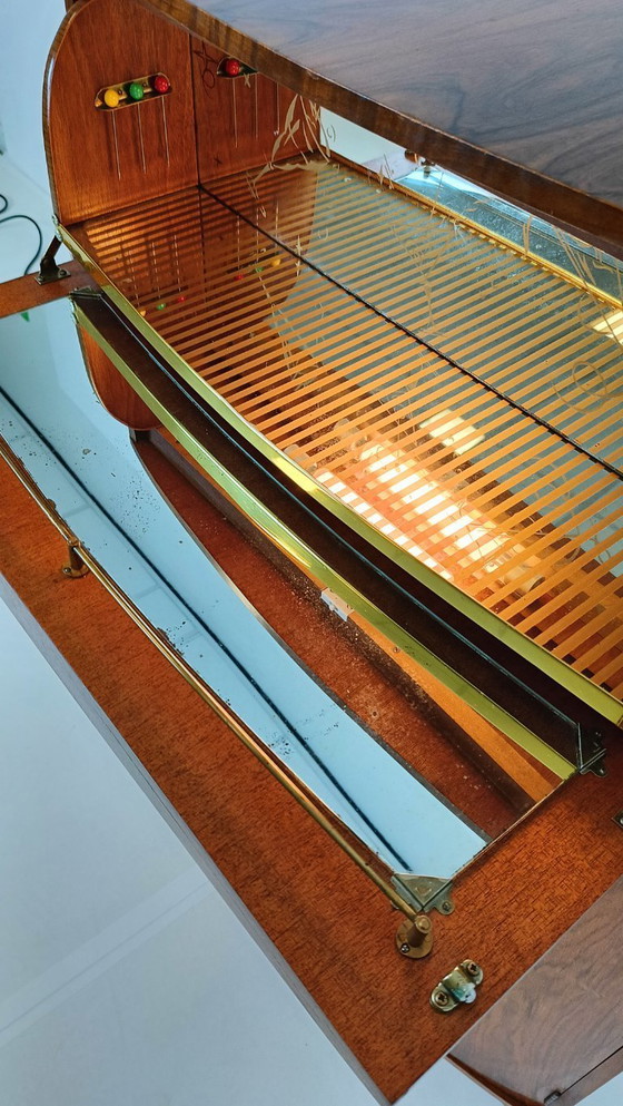 Image 1 of Cocktail bar vintage "Sureline" - Serlin & Sons, anni '50