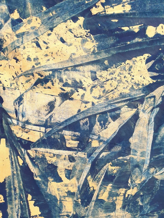 Jürgen Angeler - Blue Golden Jungle – Paintings & Drawings, Canvas (photo 12 of 22)