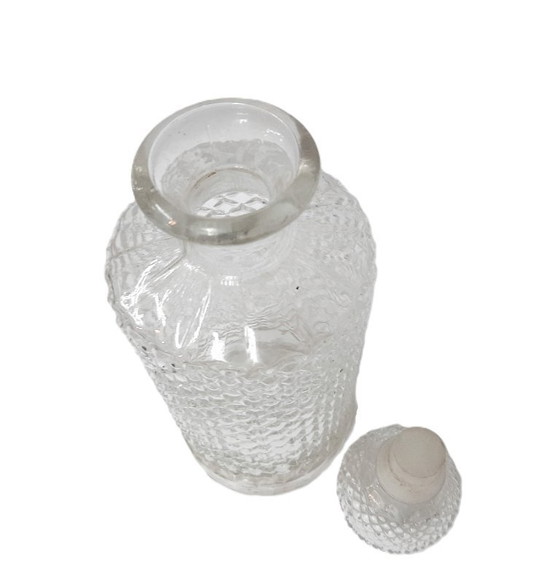 Image 1 of Decanter o caraffa in vetro trasparente vintage