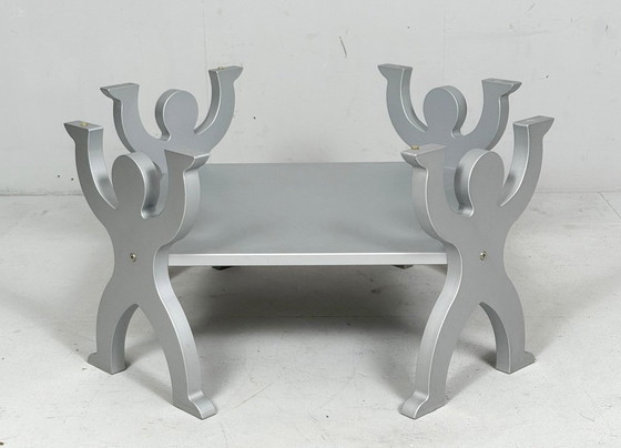 Image 1 of Mesa de centro/auxiliar al estilo de Keith Haring, años 80