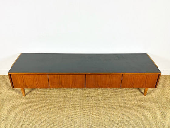 Image 1 of Scandinavian and Teak Low Sideboard, 1960