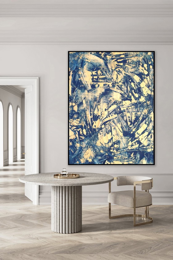 Jürgen Angeler - Golden 3D Wings – Paintings & Drawings, Canvas, Abstract (photo 22 of 24)