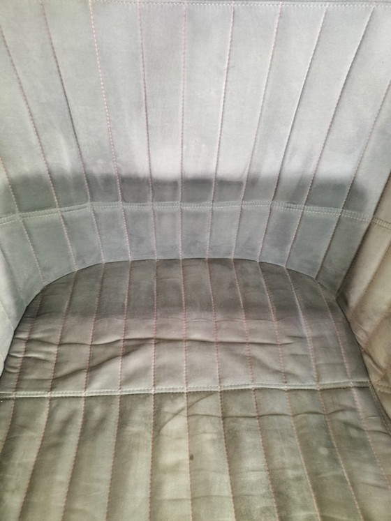 Ligne Roset Facett Armchair | Bouroullec | Anthracite/Eggplant | Cleaned – Textile (photo 5 of 10)