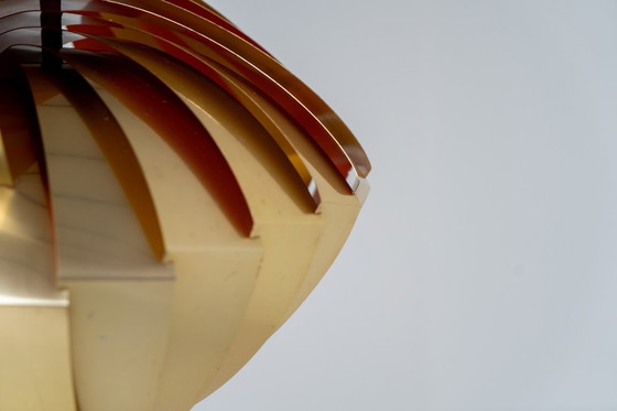 Image 1 of Suspension « Konkylie » de Louis Weisdorf pour Lyfa (Danemark, années 1960).