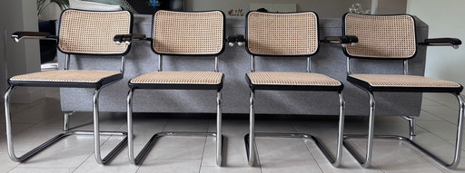 Set of 4 - Thonet Model S64 Dining Chairs