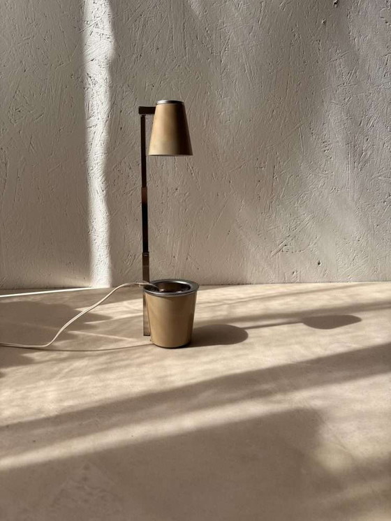 Image 1 of Lampe à poser Hala Lampette beige vintage 1970