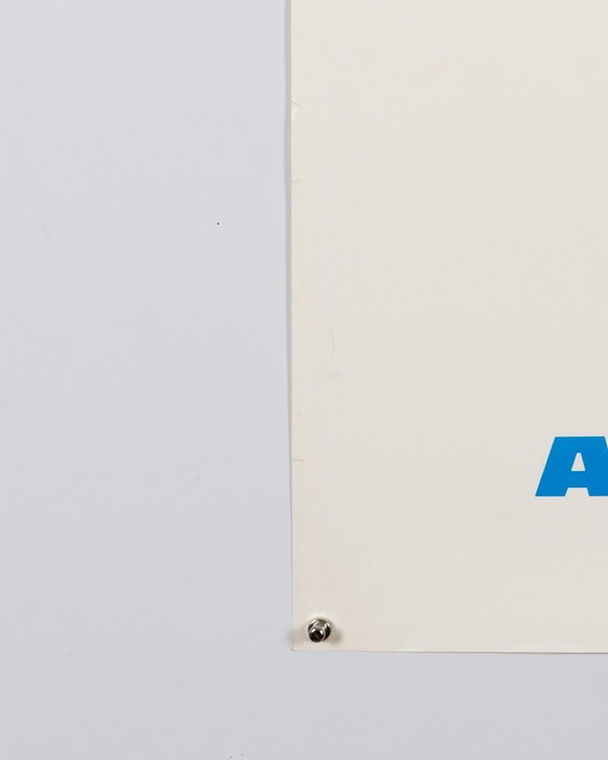 Air France Israël – Originele vintage reisposter uit 1971 van Raymond Pagès – Mid-Century Modern – 100x60 cm (photo 8 of 8)