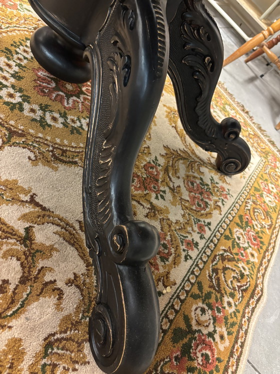 Image 1 of Antique / Baroque / Brocante dining table / round table