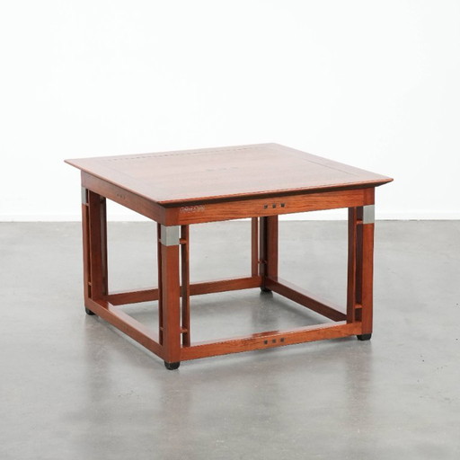Square Art Deco Schuitema design side/coffee table from the Decoforma series