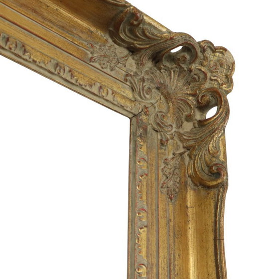Image 1 of Antique Classic Gold Leaf Frame 74cm