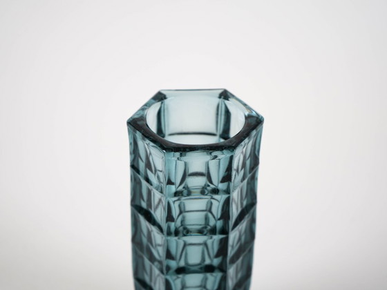 Image 1 of Glass vase, Polish design, 1971, designer: Bogdan Kupczyk