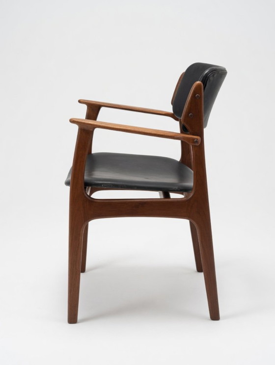Image 1 of Silla de capitán Erik Buch de palisandro, modelo 50