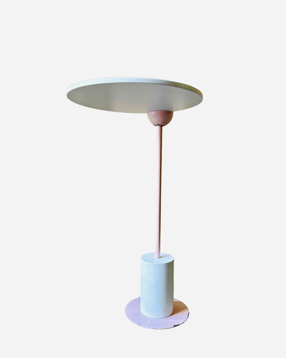 Image 1 of "Piccolo" side table in Memphis style - Edward Geluk for ArCo, Netherlands, 1984 Rotatable
