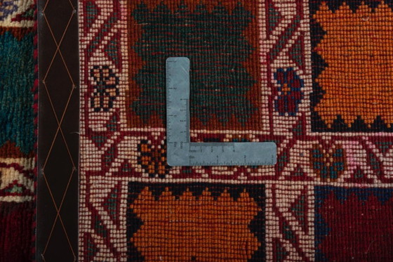 Image 1 of Handgeknoopt Gabbeh nomadisch tapijt Shiraz - 243 x 81 cm | Wol, Kleurrijke natuurlijke kleuren