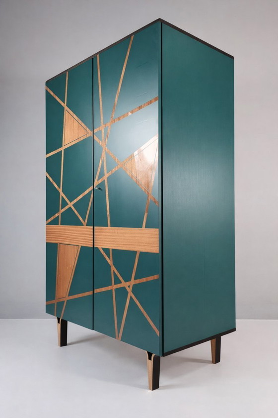 Image 1 of Vintage Wardrobe in Ash by Francisek Mezulanik, 1970s