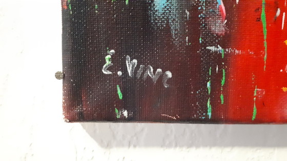 Image 1 of Evelina VINE - Passeggiata primaverile a Parigi - Dipinto dell'artista