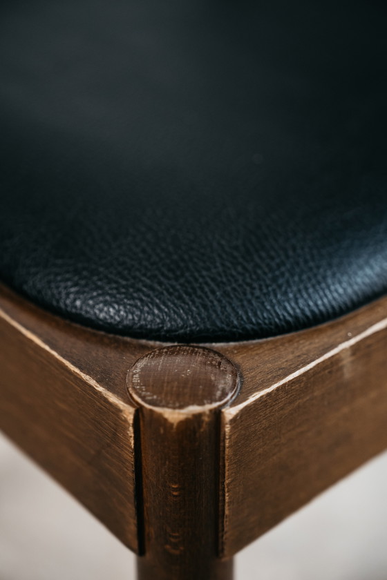 Image 1 of Set Da Pranzo 6 Sedie Piarotto Design Italy 1960’s Modernariato Vintage Chairs