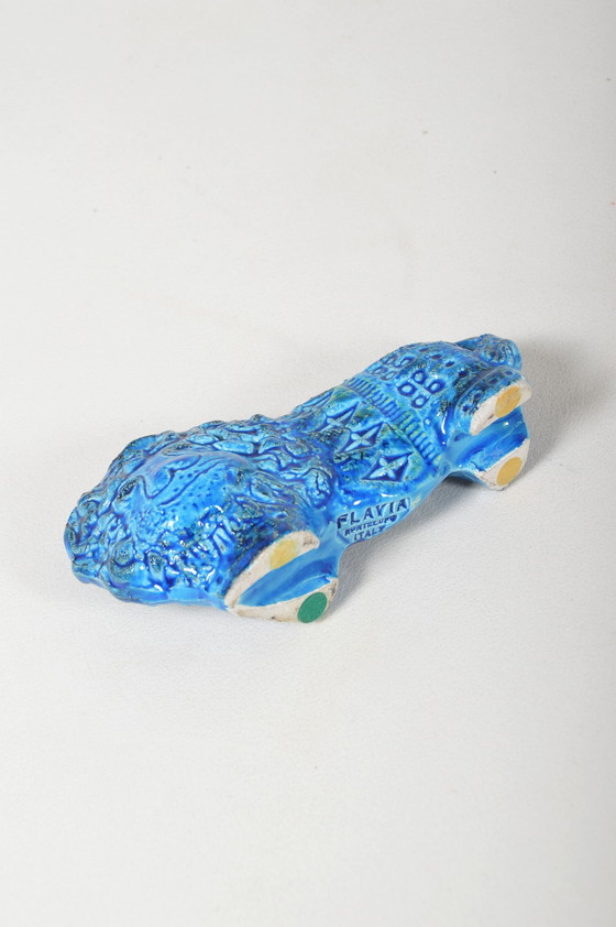 Image 1 of Bitossi Lion Designed By Aldo Londi For Flavia, 1970s