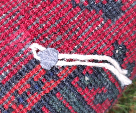 Image 1 of Antieke pers vloerkleed 