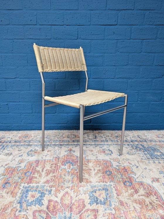 Image 1 of 4x Martin Visser SE05 stoelen, Nederlands design