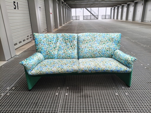 Cassina Palmaria 3 Zits Bank Bekleed Met Wolff Blitz Stof