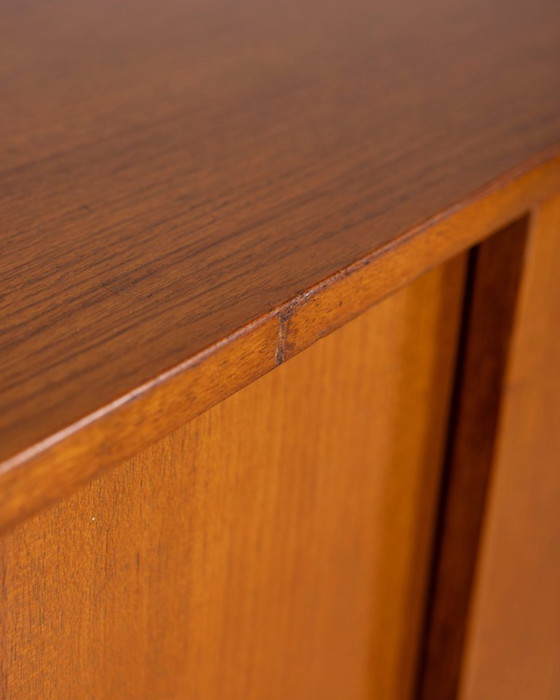 Image 1 of Vintage 1960s highboard in Italian-designed teak wood 