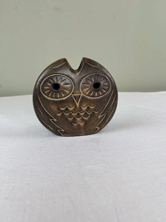 Soliflore hibou stylisé en céramique vintage – Vases, Porcelain, Ceramic (photo 9 of 9)