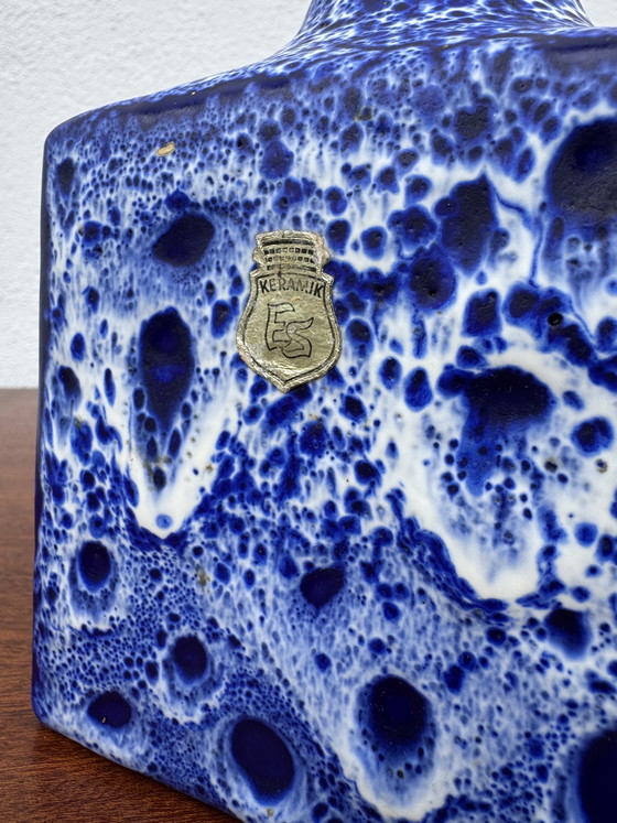 Image 1 of Vase carré ES Keramik années 70