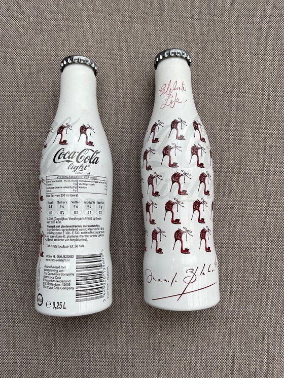 Image 1 of 2 x Manolo Blahnik Coca Cola flesjes 