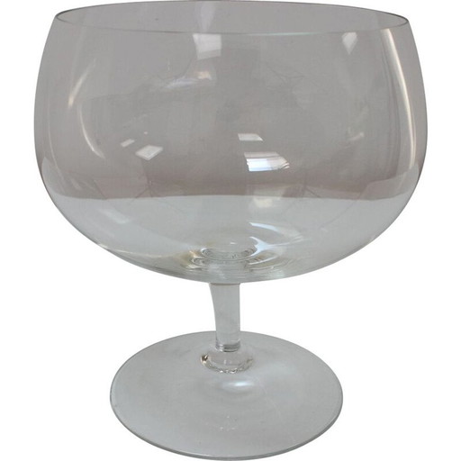 Vintage glazen beker door F.Chocholaty voor Moser, 1960