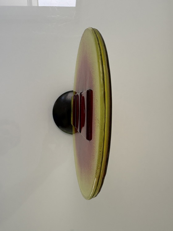 Image 1 of Vintage 1960’s Glassculptuur Brandende Zon