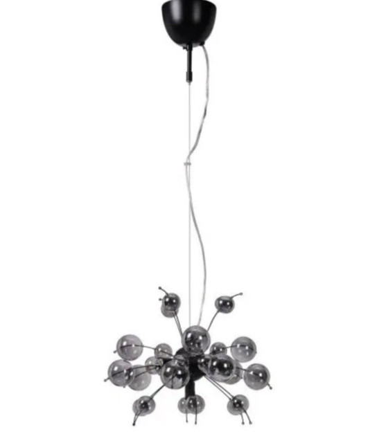 Image 1 of V XJO ‘Wheat’ pendant lamp – Swedish design – Smoke/Black – New in box