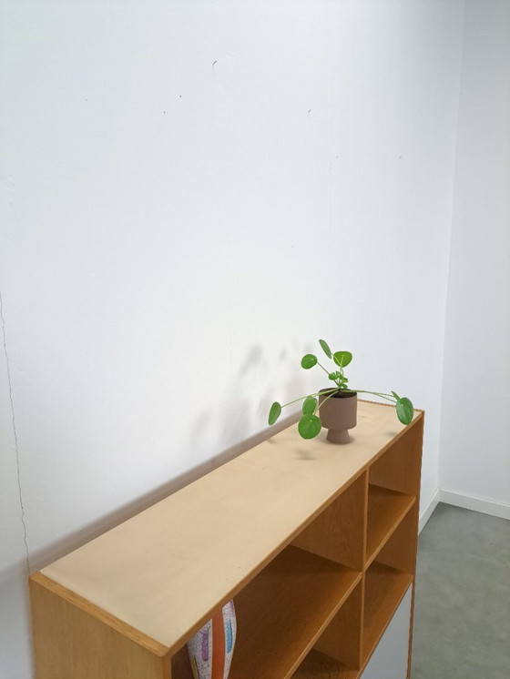 Image 1 of Danish Domino Mobler cabinet with flap door